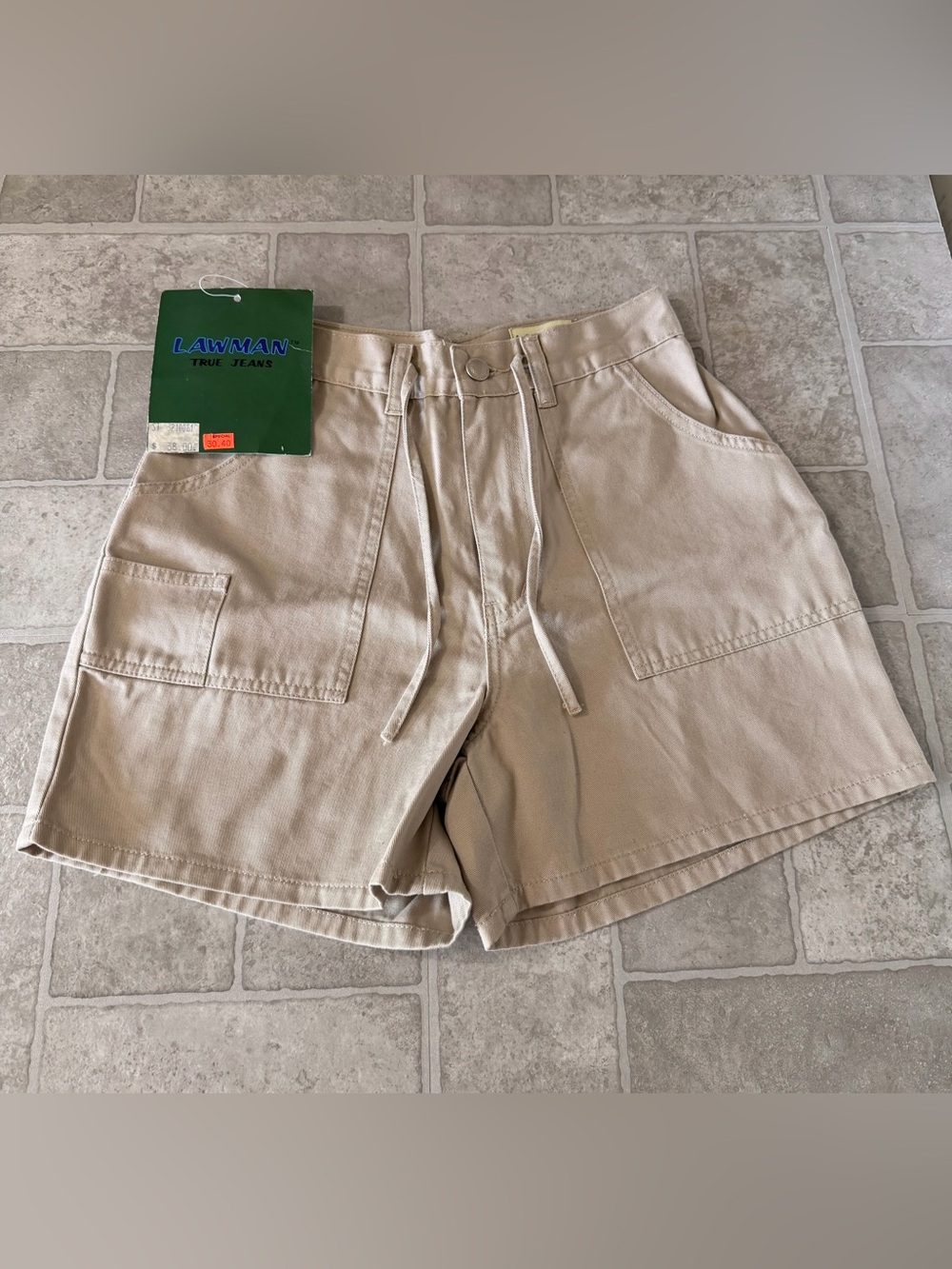 Vintage Lawnman High-Waist Shorts size 1 NWT